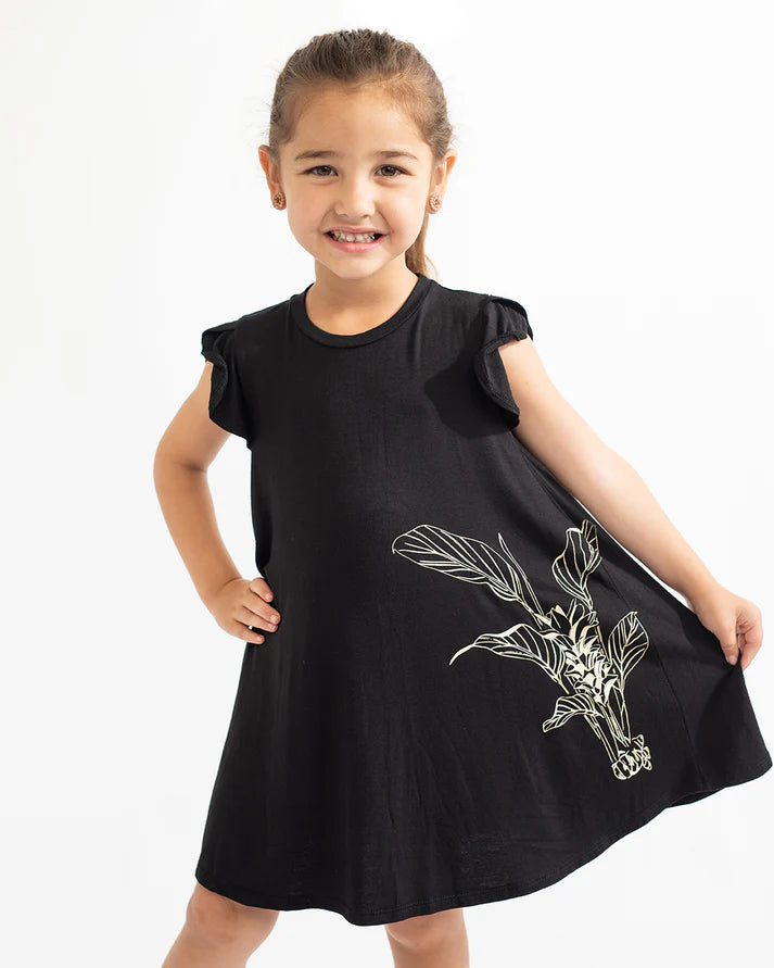 【Puahina(プアヒナ)】オレナ・ケイキ・ドレス(ʻŌlena Keiki Dress)※9月末発送