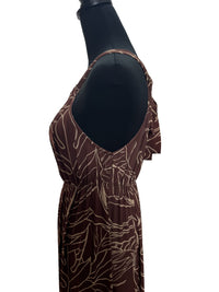【LAHAINAMOON】バックリボンワンピース_lahaina-0002-monstera-brown