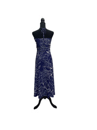 【LAHAINAMOON】ホルダーネックワンピース_lahaina-0003-monstera-blue