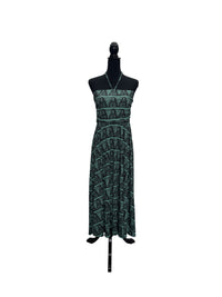 【LAHAINAMOON】ホルダーネックワンピース_lahaina-0003-tapa-triangle-green