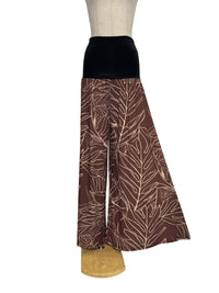 【LAHAINAMOON】スカパン_lahaina-0006-monstera-brown