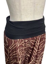 【LAHAINAMOON】スカパン_lahaina-0006-monstera-brown