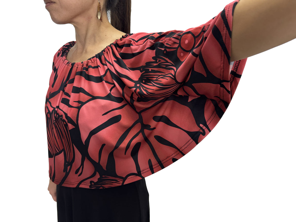 【LAHAINAMOON】4wayケープ_lahaina-0011-lehua-red