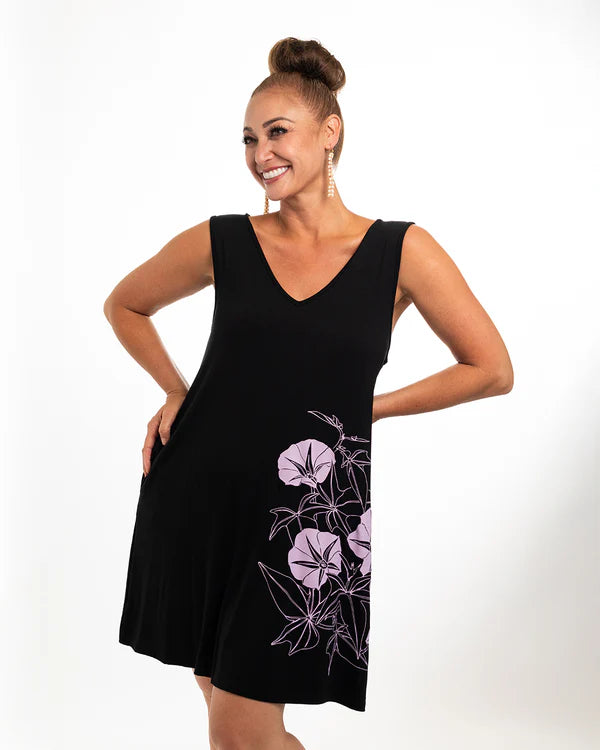 【Puahina】パラパライ・ムーエケケイ・ドレス（Palapalai Mūʻekekeʻi Dress）※6月末発送