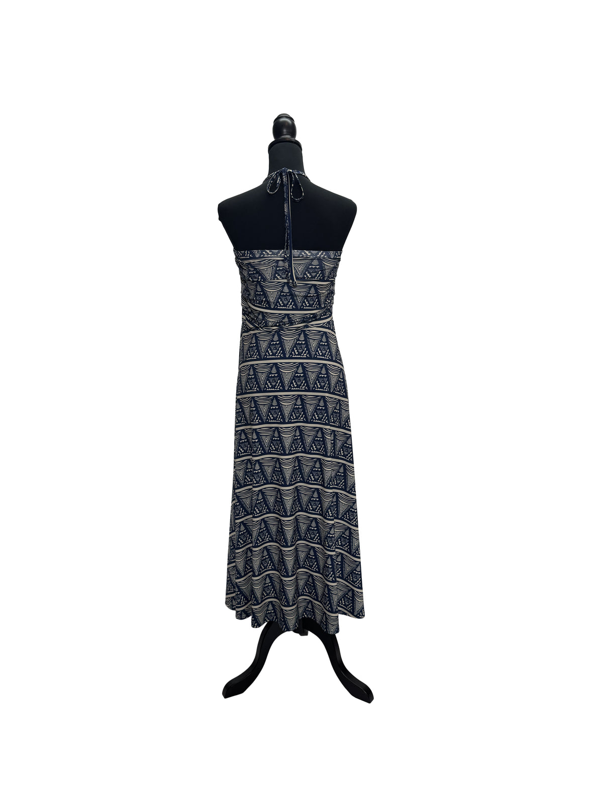 【LAHAINAMOON】ホルダーネックワンピース_lahaina-0003-tapa-triangle-navy
