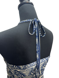 【LAHAINAMOON】ホルダーネックワンピース_lahaina-0003-tapa-triangle-navy
