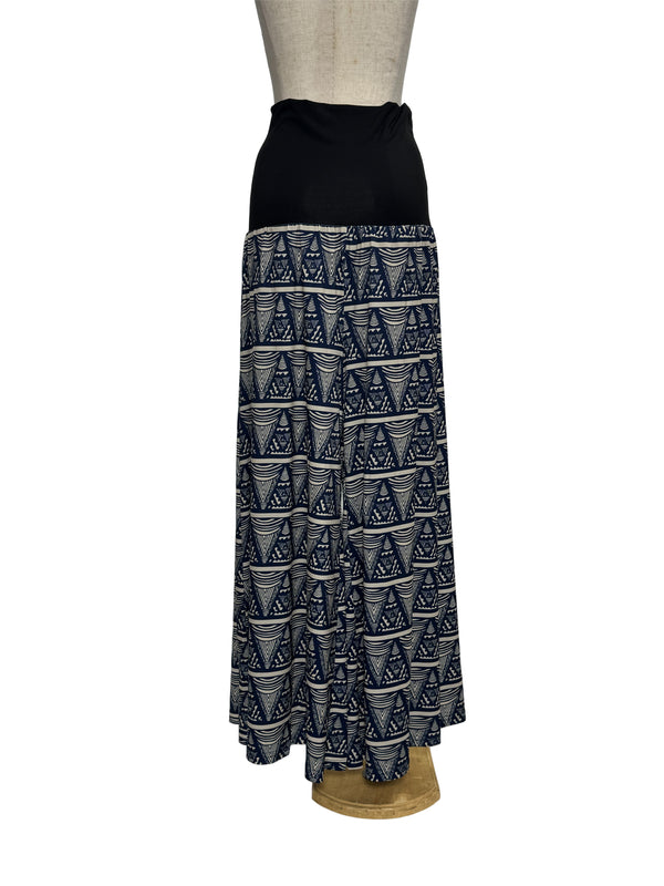 【LAHAINAMOON】スカパン_lahaina-0006-tapa-triangle-navy