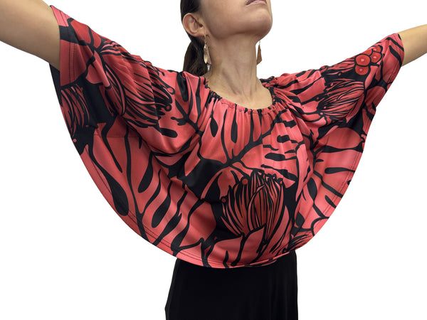 【LAHAINAMOON】4wayケープ_lahaina-0011-lehua-red