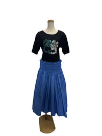 【LAHAINAMOON】5分袖Tシャツ_lahaina-0014-black-monsteralei-XL