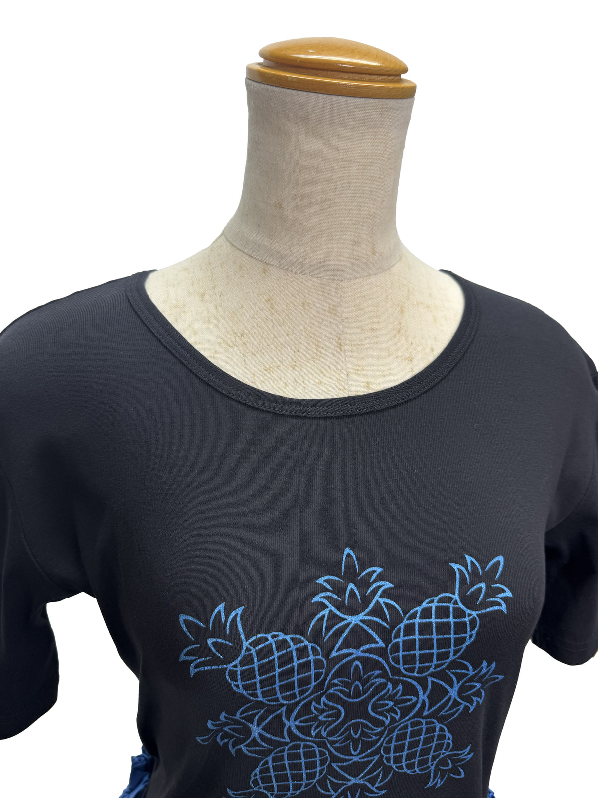 【LAHAINAMOON】5分袖Tシャツ_lahaina-0014-black-quilt-XL