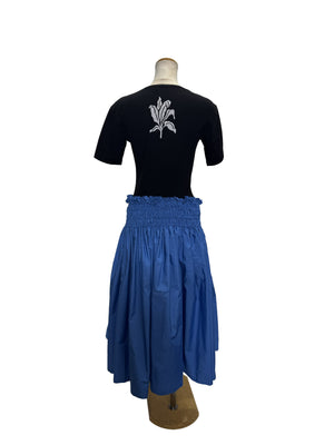 【LAHAINAMOON】5分袖Tシャツ_lahaina-0014-black-tileaf-M