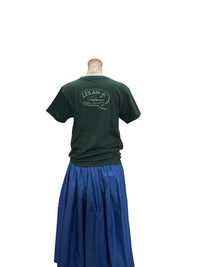【フラダンス 衣装】半袖Tシャツ_lahaina-0015-green-alohaaina-GL